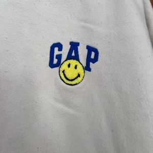 Women’s GapXsmiley vintage soft high low hoodie